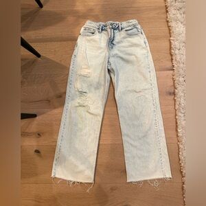 Art Class Light Blue Distressed Kids Jeans